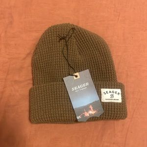 SERVICE WAFFLE KNIT BEANIE 2.0 BROWN